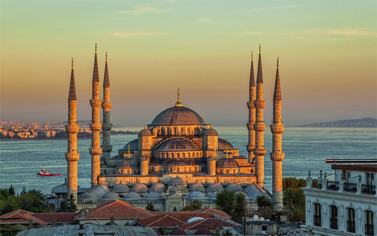 Turistické miesta v Turecku
