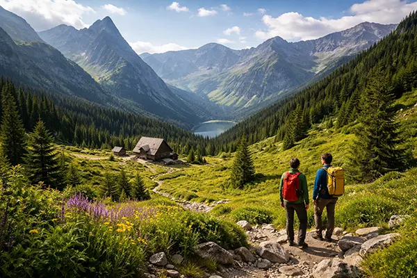 Zakopane valley path