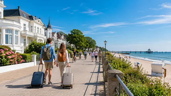 Usedom rail journey